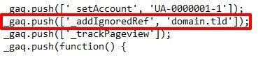 referrers in tracking code referrers in tracking code