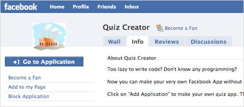 FaceBook Quiz FaceBook Quiz