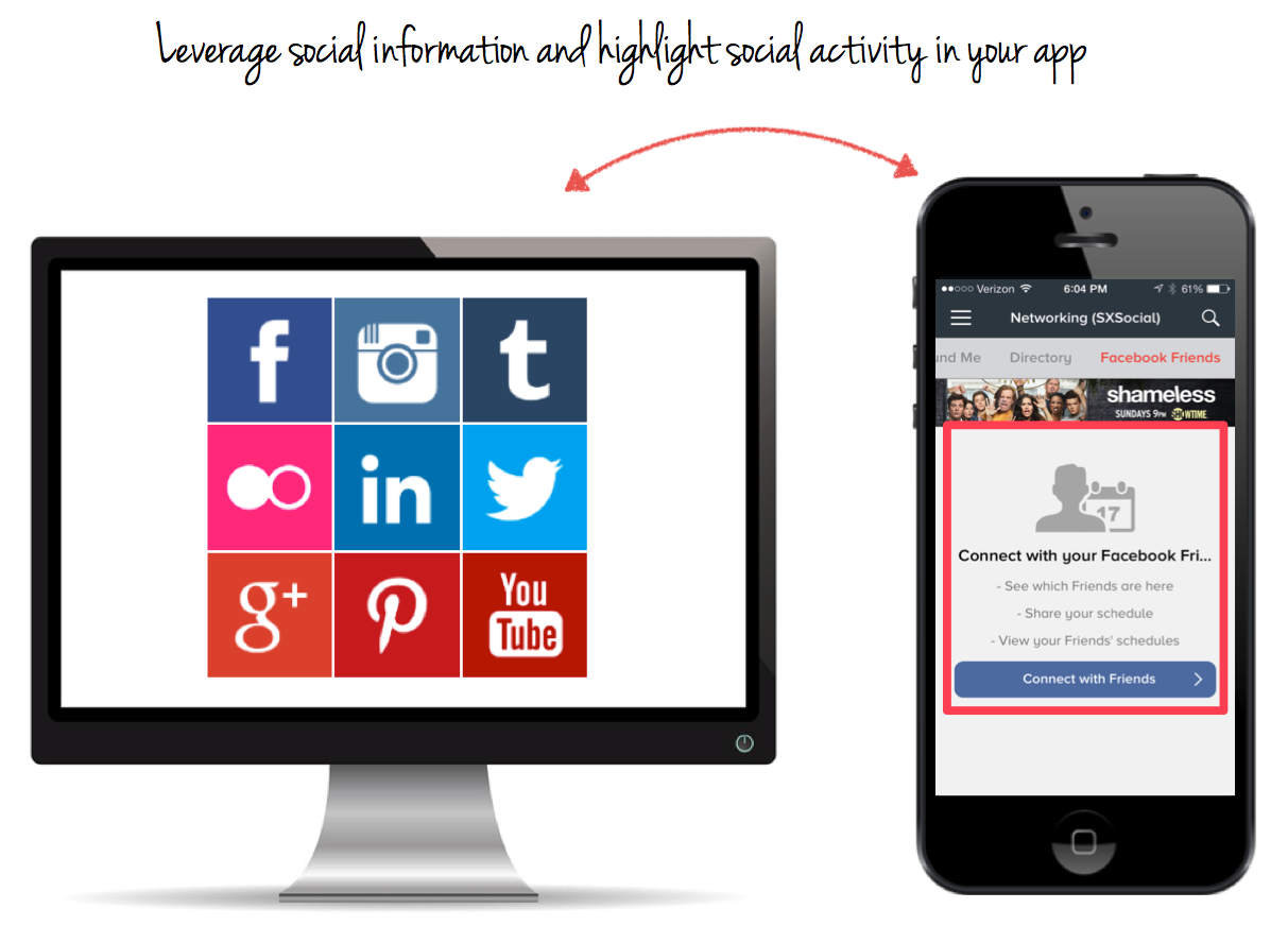 Highlight Social Activity in Your App