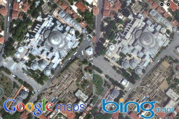 Google and Bing Maps