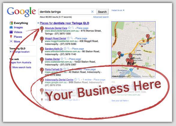 Listing Business Location with Google