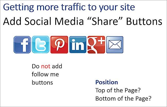 Social Media Share Button