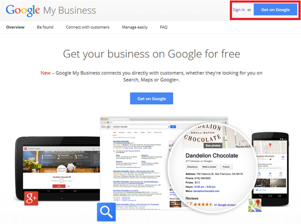 Google My Business Google My Business
