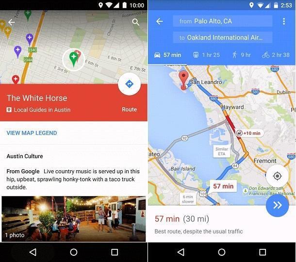 Latest Updates of Google Maps