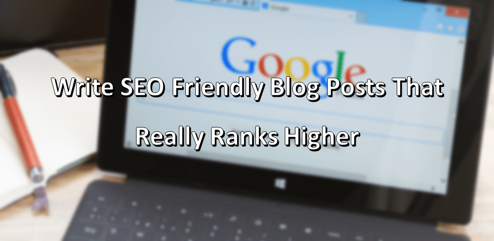 SEO Friendly Blog Post