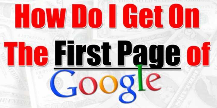 First Page Google